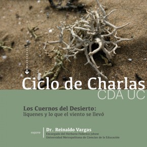 Charla CDA UC: Los Cuernos del Desierto, líquenes y lo que el viento se llevó